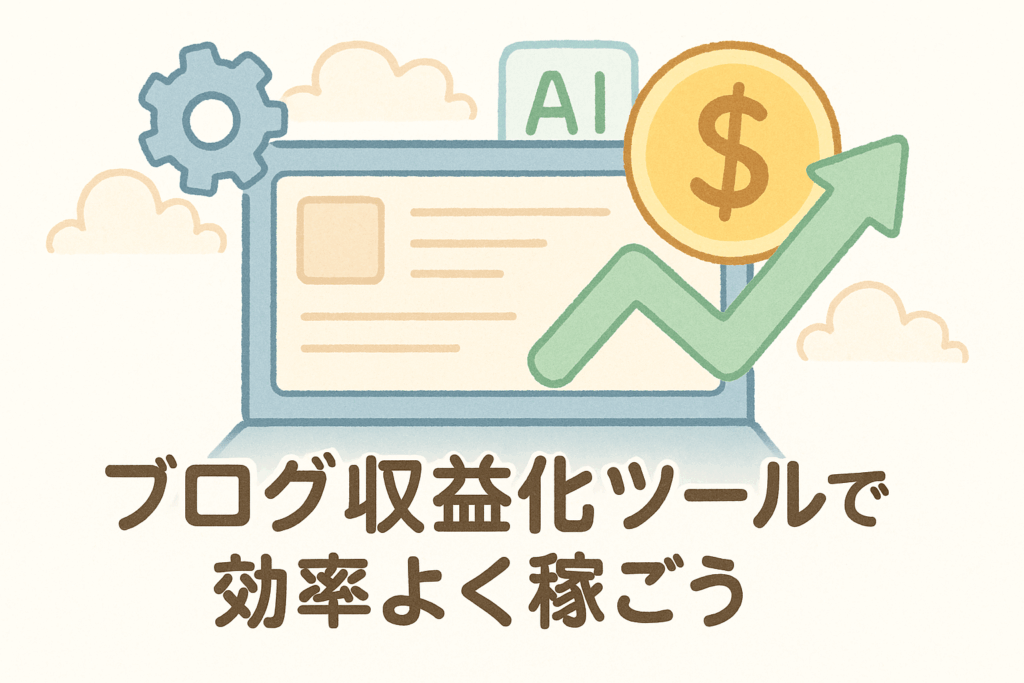 まとめ|ブログ収益化ツールで効率よく稼ごう