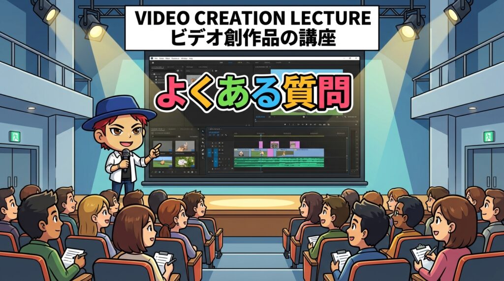 動画作成に関するよくある質問